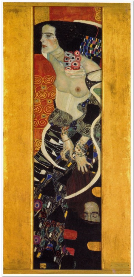 Gustav Klimt Judith II (Salome), 1909, Öl auf Leinwand, Cà Pesaro Galleria Internazionale d’Arte Moderna, Musei Civici Veneziani, Venedig.
