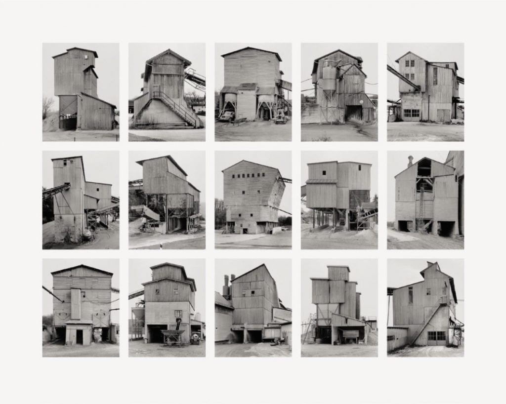 Bernd und Hilla Becher Kies- und Schotterwerke (Gravel Plants) 2006 Image III from Typologies Digital pigment print (Ditone) on photo paper, 90 x 112 cm (35½ x 44"). Edition of 40, signed and numbered on verso.