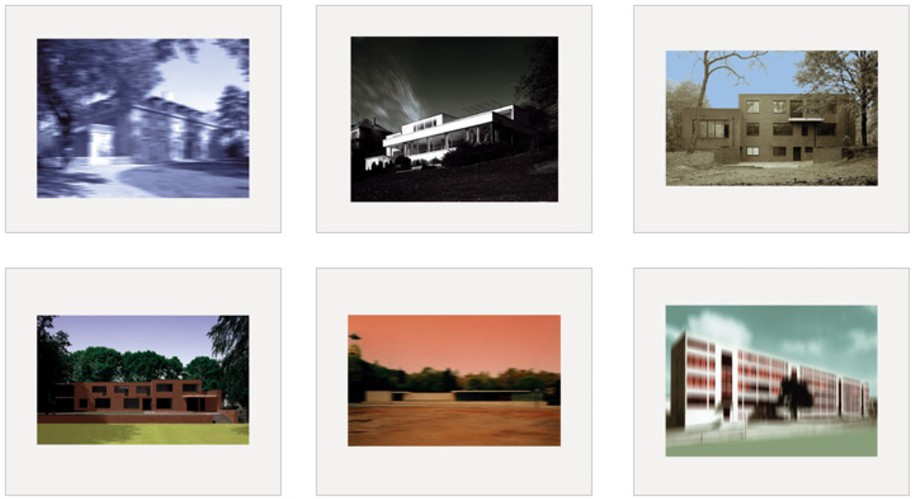 Thomas Ruff l.m.v.d.r. 2004 Set of 6 C-prints mounted on aluminum (Dibond), 58 x 70 cm (23 x 27½ in), each signed and numbered. Edition of 40, in aluminum box.