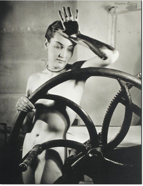 Man Ray, Erotique voilée (Veiled Erotic) - Meret Oppenheim, 1933