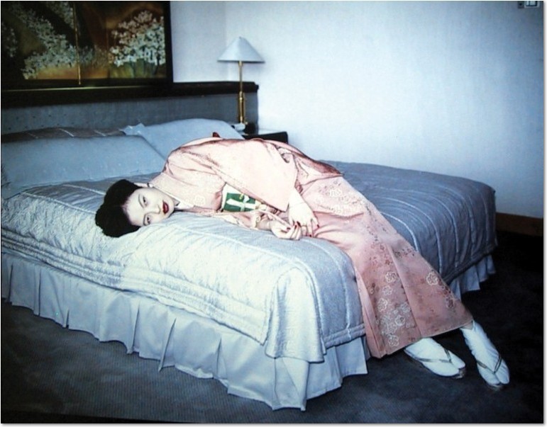 Nobuyoshi Araki: 'Bodyscapes', 1997, Gelatin silver print, signed numbered, edition 0f 10, size: 46 x 57 cm / 18 1/8 x 22 1/2 inch