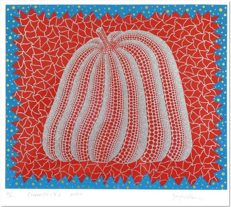 Yayoi Kusama Pumpkin,(II) (K.283), 2000, Screenprint in colours 15 × 17 9/10 in 38 × 45.5 cm Edition of 60