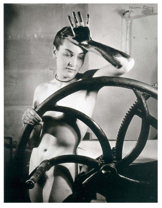 Man Ray: 'Erotique voilée (Veiled Erotic) - Meret Oppenheim', 193...