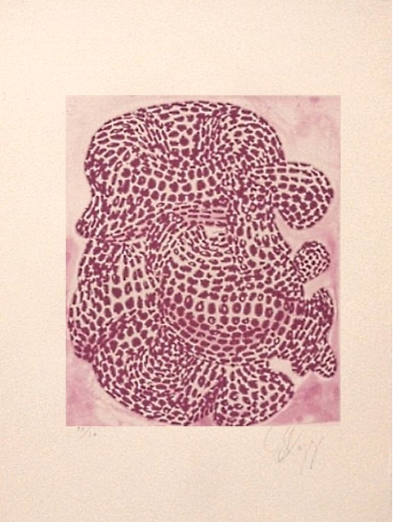 Tony Cragg - Forminifera 3, Etching 2000 Size:53,5 x 39,5 cm Edition:30