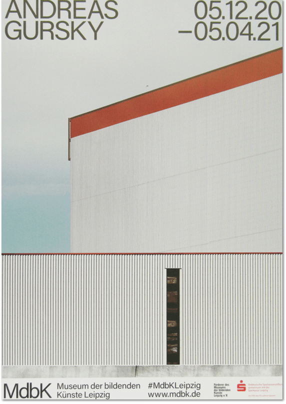 Andreas Gursky Exhibition Poster