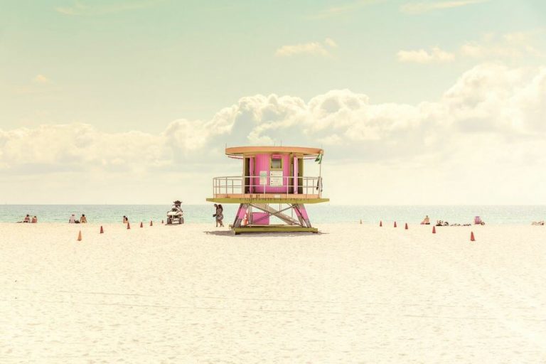 Miami Beach Life Guard Stand
