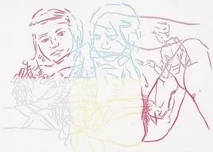 David Salle The Drunken Chauffeur 3 