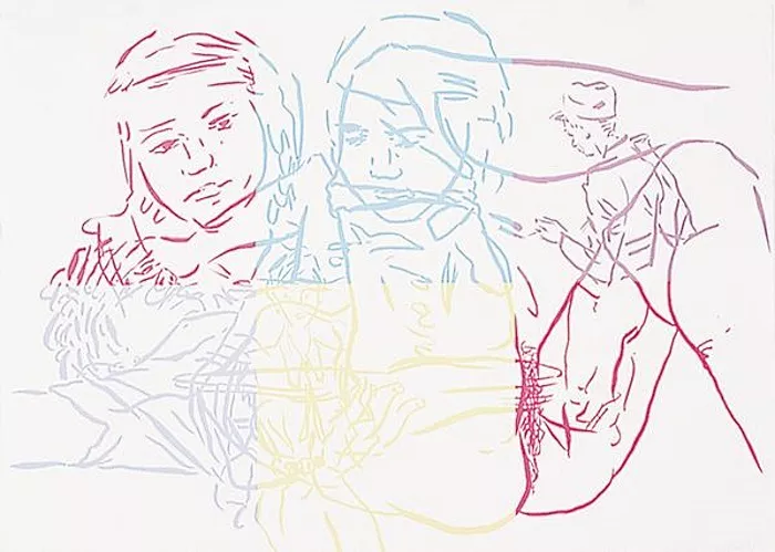 David Salle The Drunken Chauffeur 3