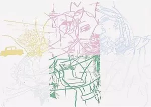 David Salle - The Drunken Chauffeur 5