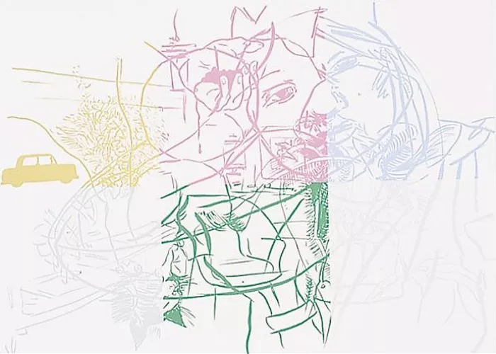 David Salle - The Drunken Chauffeur 5