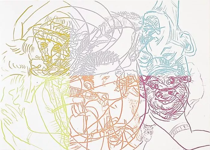 David Salle - The Drunken Chauffeur 7