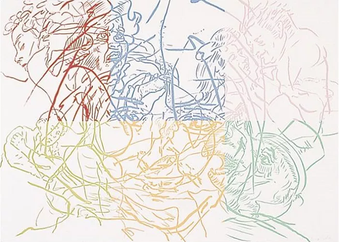 David Salle - The Drunken Chauffeur 8