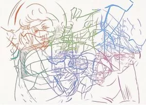 David Salle - The Drunken Chauffeur 8a