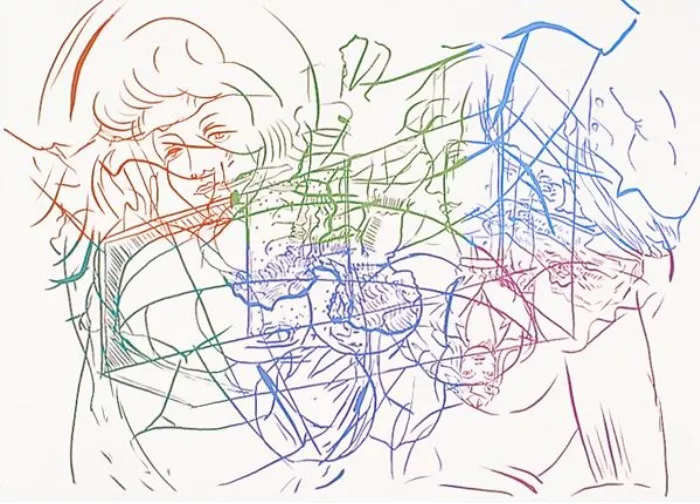 David Salle – A Drunken Chauffeur