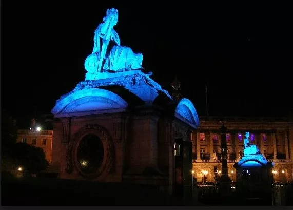 Hommage A Yves Klein Paris Place De La Concorde I 2006