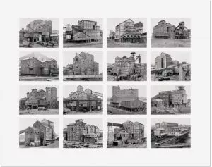 Bernd und Hilla Becher Aufbereitungsanlagen (Preparation Plants) 2009 Image VI from Typologies Digital pigment print (Ditone) on photo paper, 90 x 110 cm (35½ x 43¼