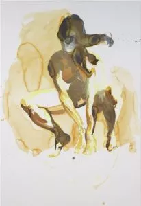 Eric Fischl: Untitled III, 2004, Aquarelle, size: 60 x 40 in /152 x 102 cm. Copyright © The Artist