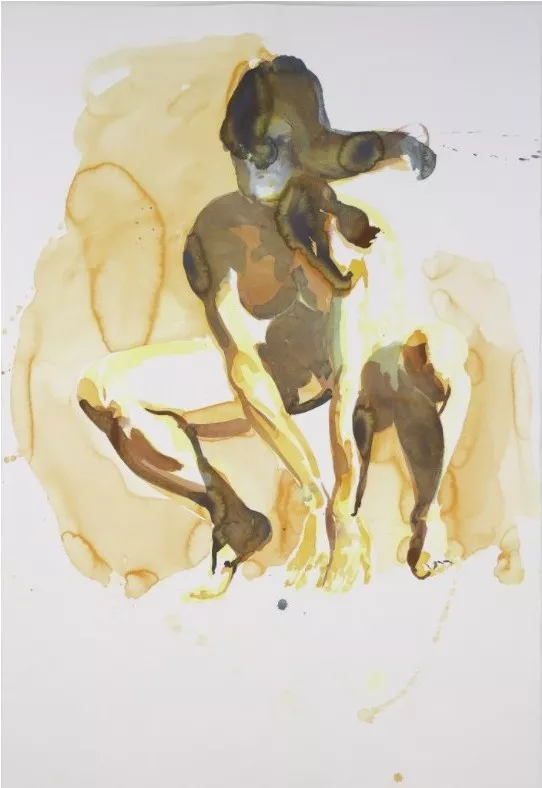Eric Fischl Aquarell