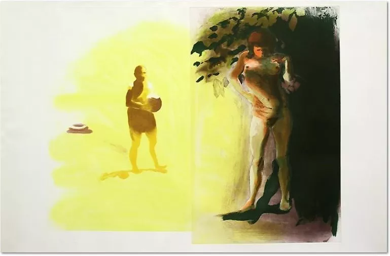 Eric Fischl Beach Scene 2