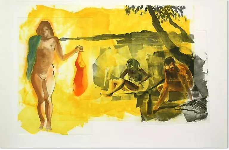 Eric Fischl Beach Scene 4