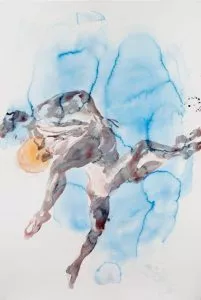 Eric Fischl: Untitled, 2004, Aquarelle, size: 60 x 40 in /152 x 102 cm