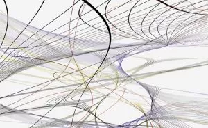 Thomas Ruff zycles 2009 Set of four digital pigment prints (Ditone) on semi-transparent polyester foil, 70 x 122, 70 x 114, 70 x 62 and 70 x 54 cm (27½ x 48, 27½ x 45, 27½ x 24½ and 27½ x 21