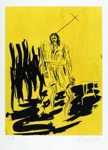 Georg Baselitz Galerie Hirte Remix