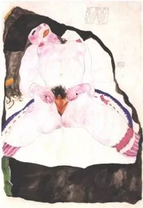 Egon Schiele Traumbeschaute