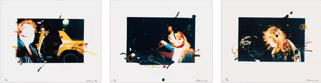 Rebecca Horn: 'New York', 1997, Set of 3 photographs, 42,5 x 50 cm each (16¾ x 19¾ in.), signed and numbered each. Edition of 60.