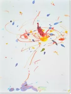 Rebecca Horn: ‚Die Reise des Sufis‘, 2007, Giclée-Druck auf Karton, handsigniert, nummeriert en verso, Format: 31,9 x 23,9 cm, lim. Auflage 25 Exemplare.