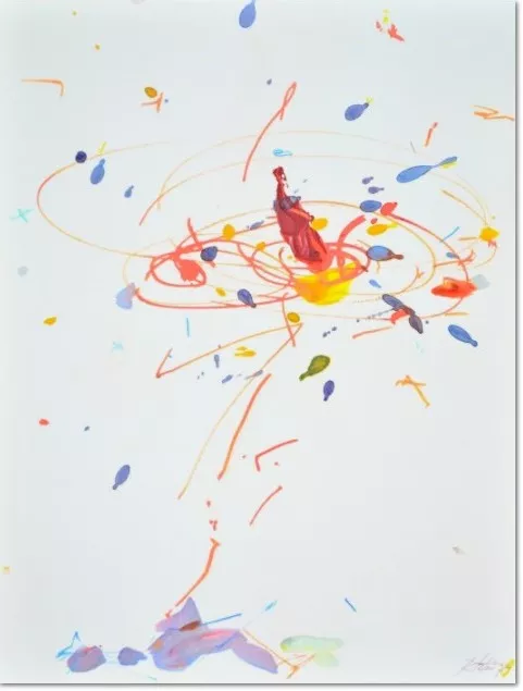 Rebecca Horn: ‚Die Reise des Sufis‘, 2007, Giclée-Druck auf Karton, handsigniert, nummeriert en verso, Format: 31,9 x 23,9 cm, lim. Auflage 25 Exemplare.