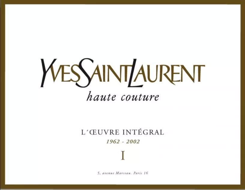 Yves Saint-Laurent: