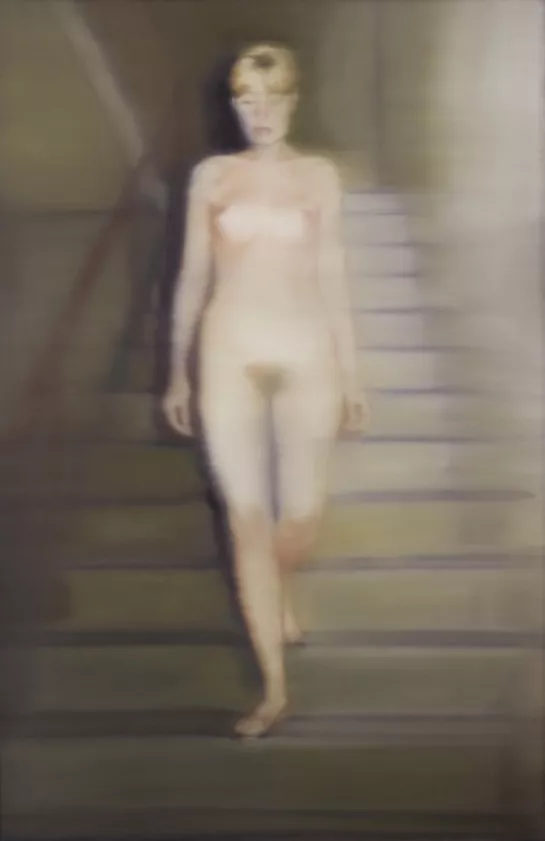 Gerhard Richter – Ema (Akt auf einer Treppe) 1966