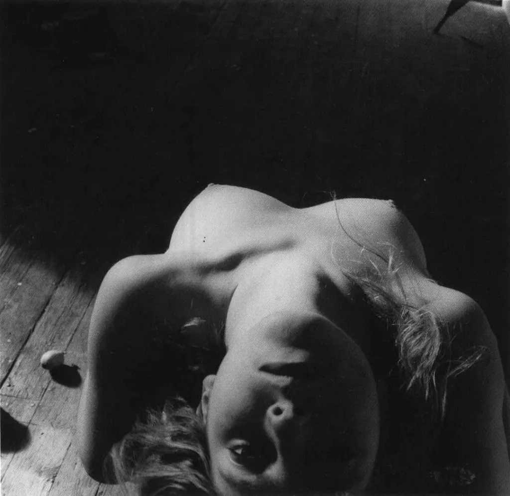 Francesca Woodman, On Being an Angel #1, Providence, Rhode Island, 1977 © George and Betty Woodman