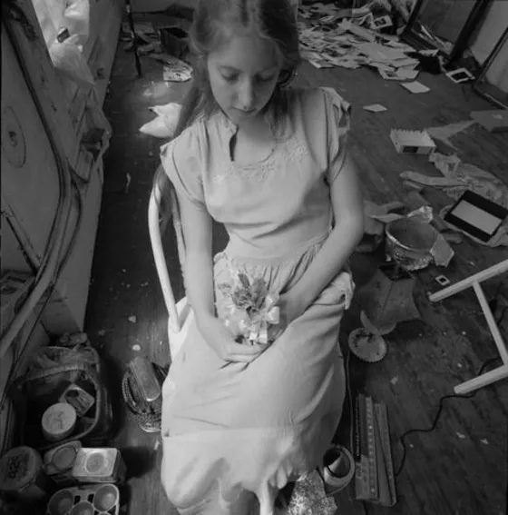 Francesca Woodman, House # 3, Providence, Rhode Island, 1976