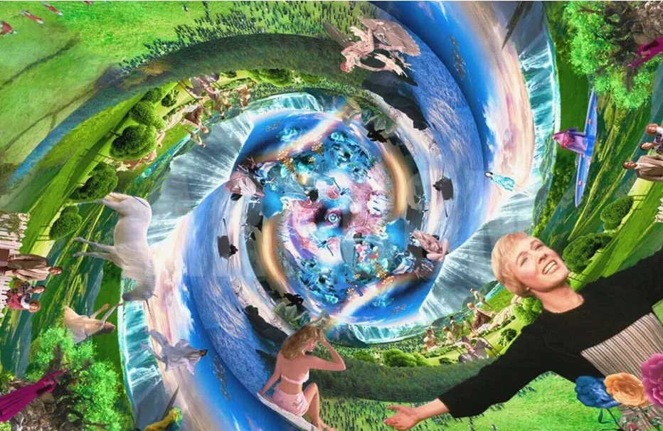 Marco Brambilla „Creation (Megaplex), Garden of Eden“, 2016, Giclee