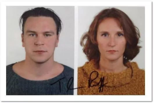 Thomas Ruff: very rare art postcard, published by the National Gallery of Victoria - Melbourne Australia, 2 motives from the series