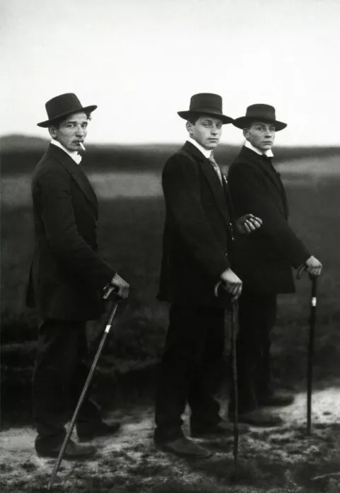 August Sander Jungbauern, Westerwald, 1914