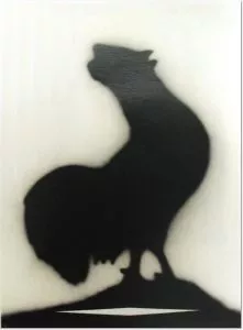 Ed Ruscha: ‘Gallo’, 1988, signed and numbered, edition of 30, size: 29 3/4 x 22 inches – 76 x 56 cm