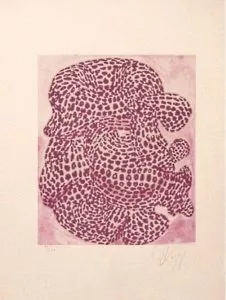 Tony Cragg - Forminifera 3, Etching 2000 Size:53,5 x 39,5 cm Edition:30