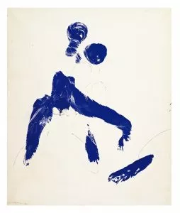 Yves Klein Monique (ANT 57) Lithograph, after an original from 1957. From the 