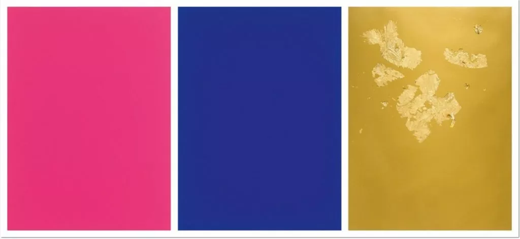 Yves Klein - Monochrome et Feu