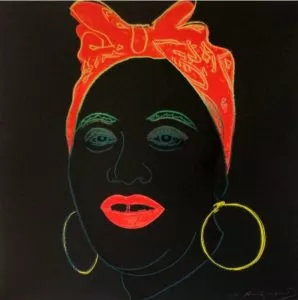 Andy Warhol: ‘Mammy (FS II.262)’ 1981, screenprint, signed, edition of 200, size: 38 x 38 in