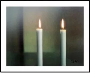 Gerhard Richter: “Zwei Kerzen ( Two Candles)