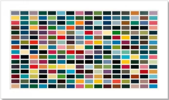 Gerhard Richter 256 Farben