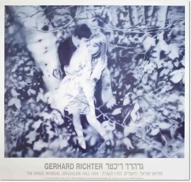 Gerhard Richter Lovers In The Forest