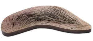 John Baldessari: ‘Eyebrow’, 2009, Digital print, laminated with lexan, mounted on shaped aluminum with acrylic paint. Size: 127 x 40.5 x 15 cm / 50 x 16 x 6 in. Edition of 25, with a signed and numbered certificate.