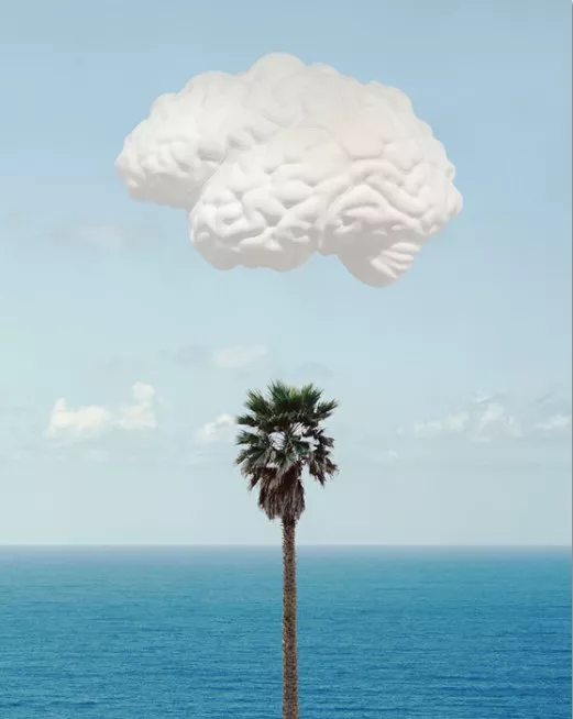 John Baldessari – Brain Cloud