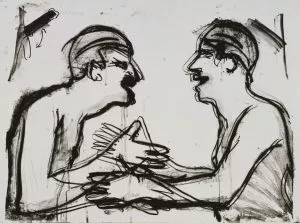 Bruce Nauman Untitled, 1994 - 1 color lithograph 30