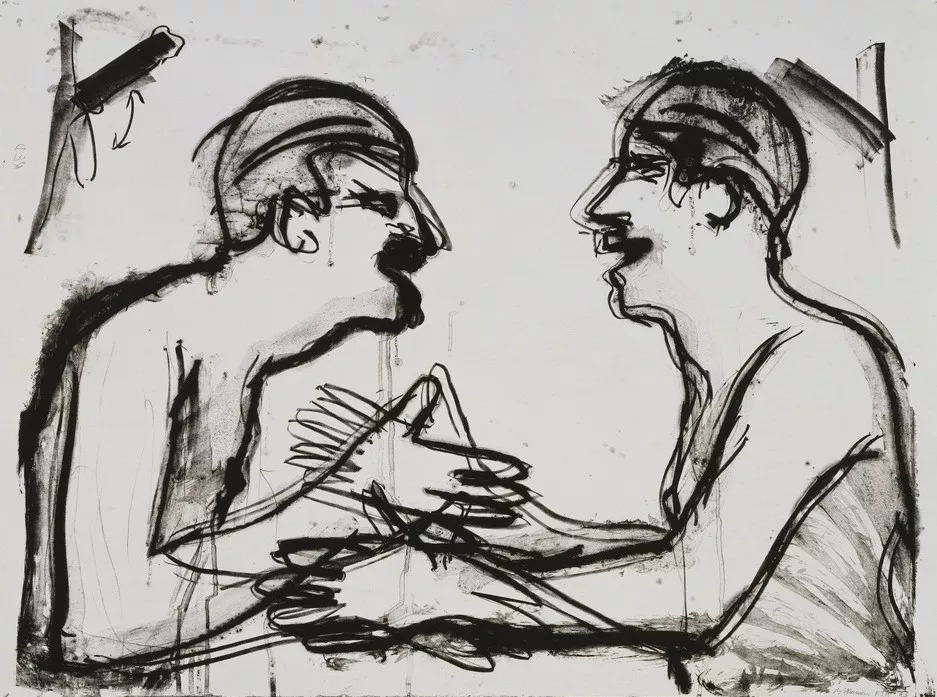 Bruce Nauman Untitled, 1994 (BN85-1124A) 1 color lithograph 30